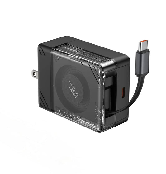 Nillkin IceCore Retracable 65wt Gan Charger