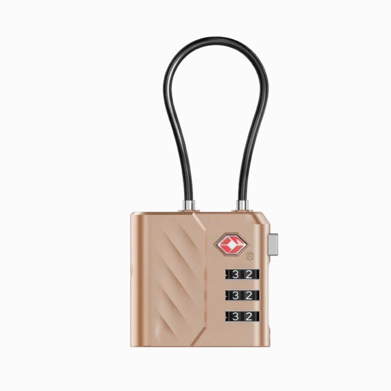 MOMAX PinLock Find My Locator with TSA Padlock