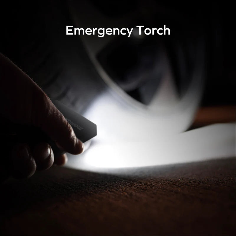 MOMAX 1-Power Badge+ Emergency Power Bank With Find My Locator