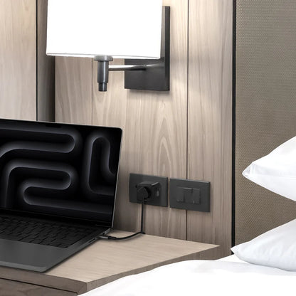 MOMAX 1-World Universal Travel Charger with Dual AC