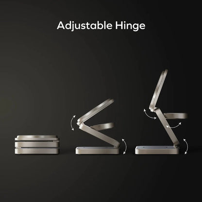 MOMAX  Q2.Mag 3-in-1 Foldable Qi2 15W Magnetic Wireless Charging Stand