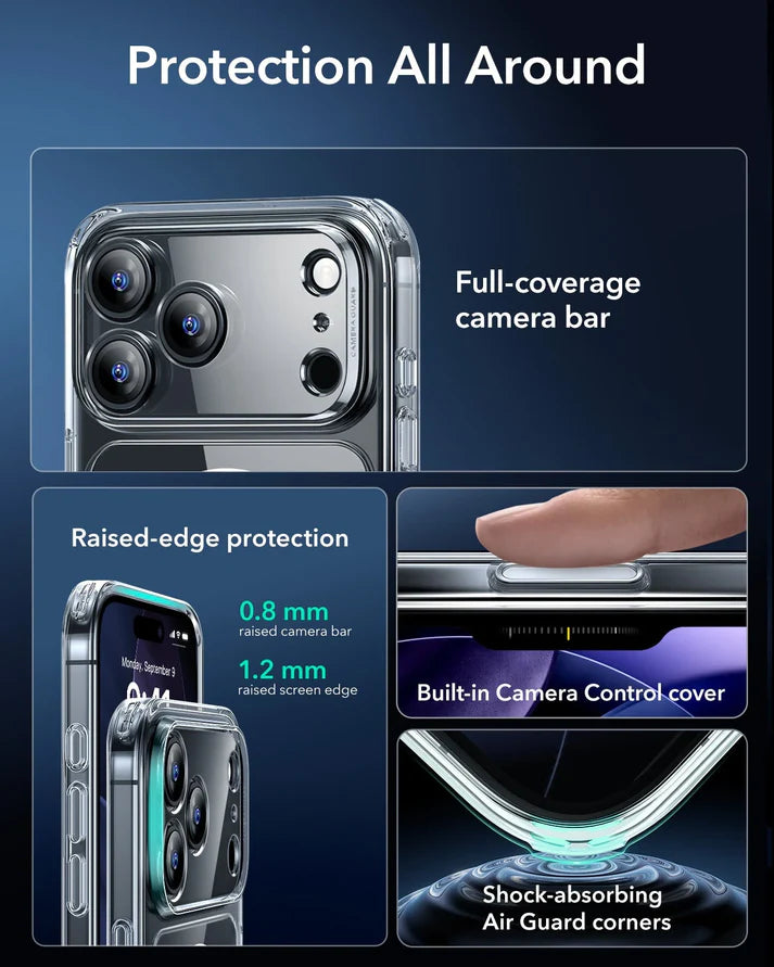 ESR Classic Hybrid Magnetic Case (Camera Control) 17 SERIES