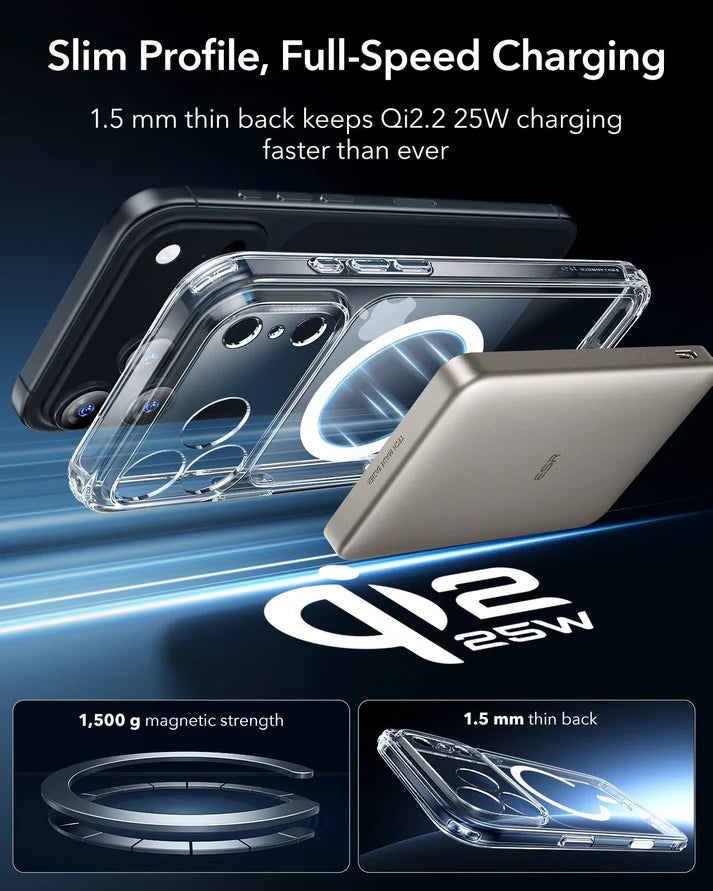 ESR Classic Hybrid Magnetic Case (Camera Control) 17 SERIES