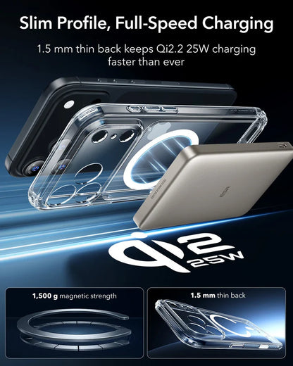 ESR Classic Hybrid Magnetic Case (Camera Control) 17 SERIES